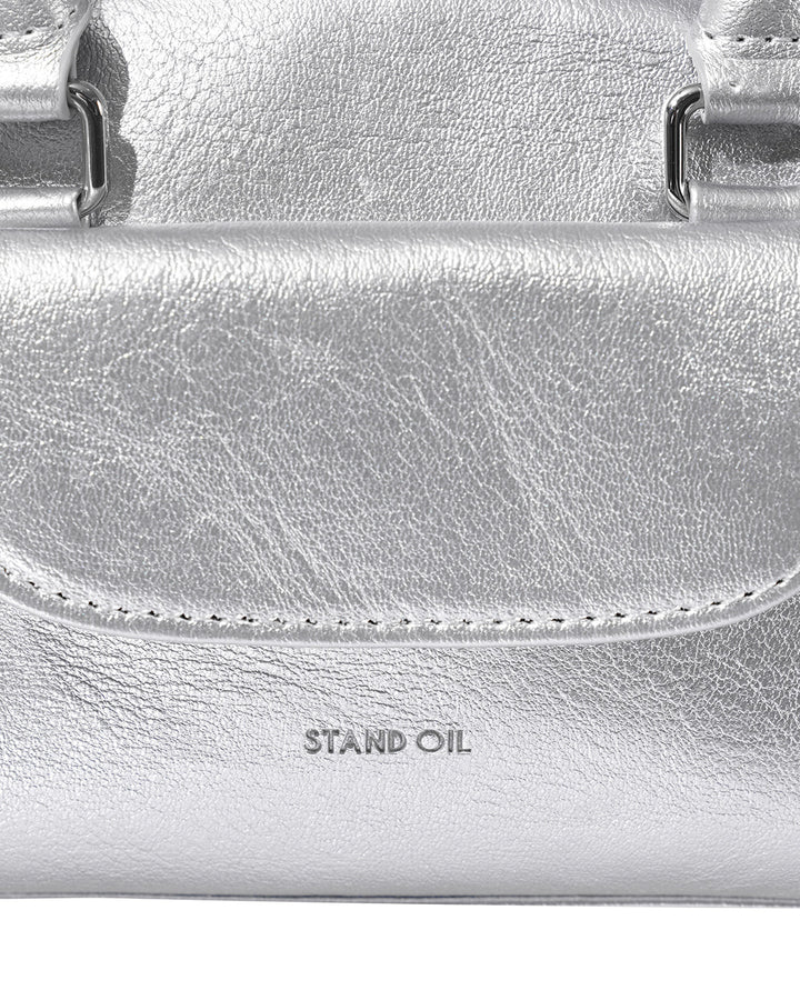 Stand Oil Chubby Bag Tiny — Silver
