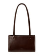 Stand Oil Oblong Tiny Shoulder Bag — Maroon