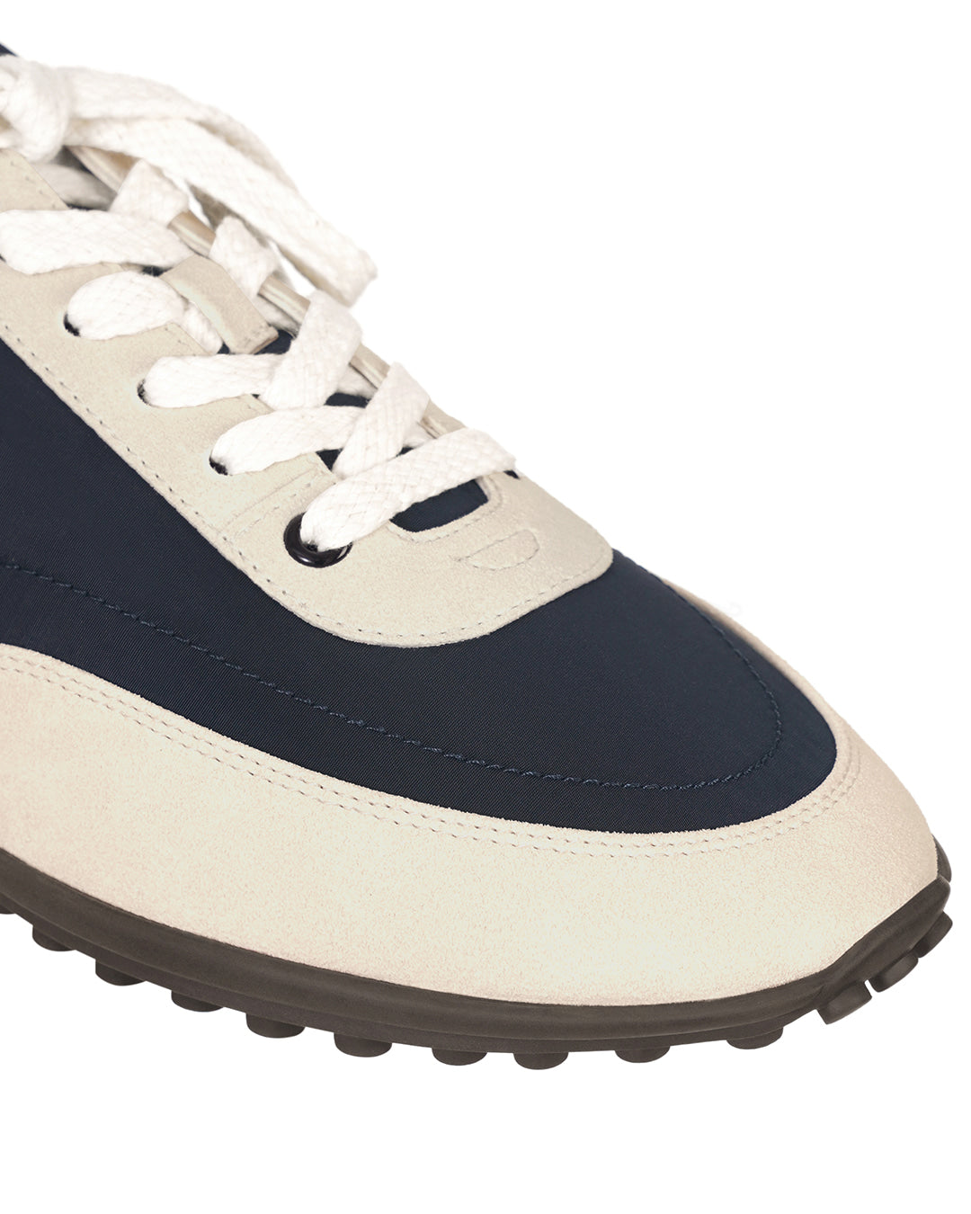 Stand Oil Sophie Flat Sneaker — Navy Combo