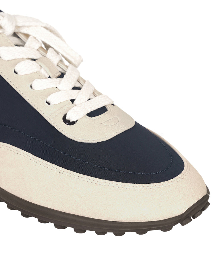 Stand Oil Sophie Flat Sneaker — Navy Combo