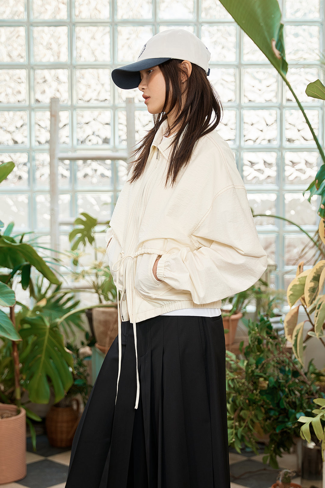 Matin Kim Layered Point String Light Jumper — Ivory