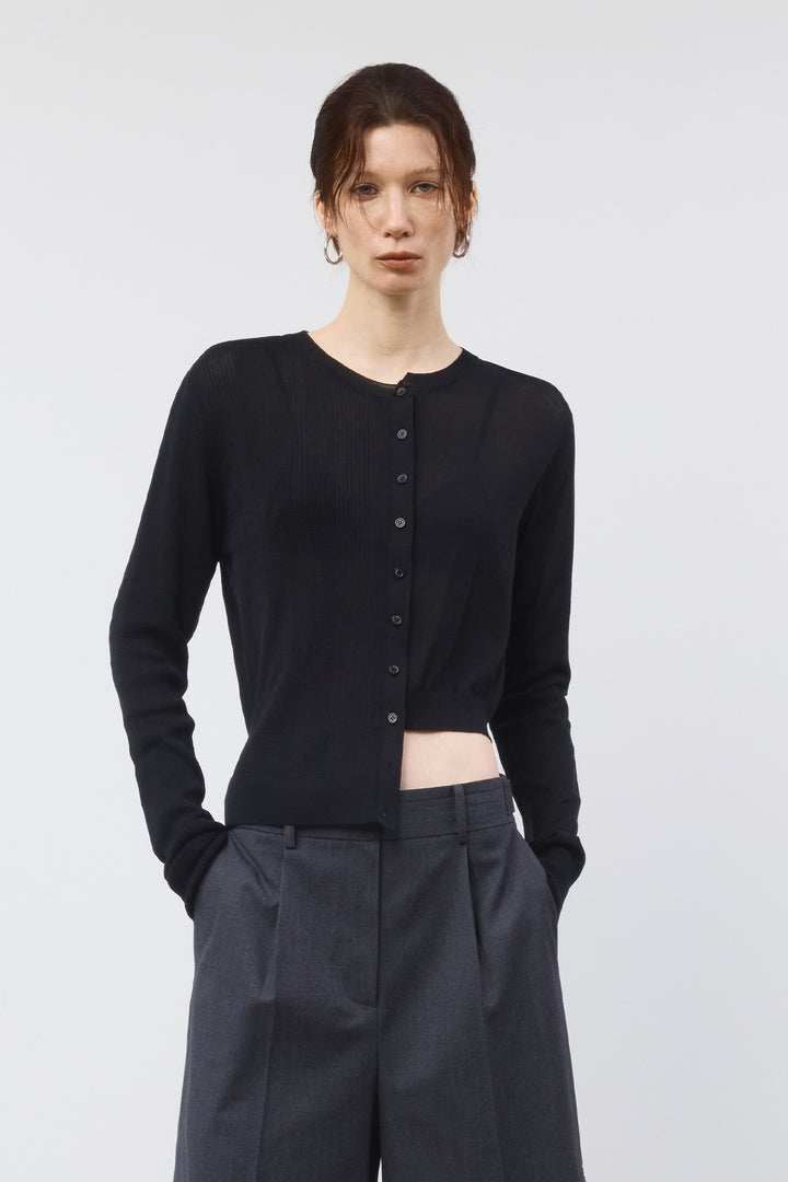 KIMMATIN Cargo Detail Bermuda Shorts — Charcoal