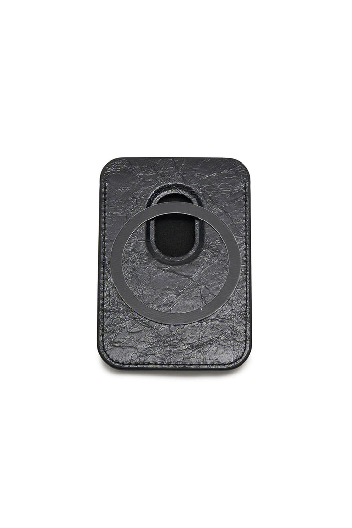 Matin Kim Magnetic Card Wallet — Black