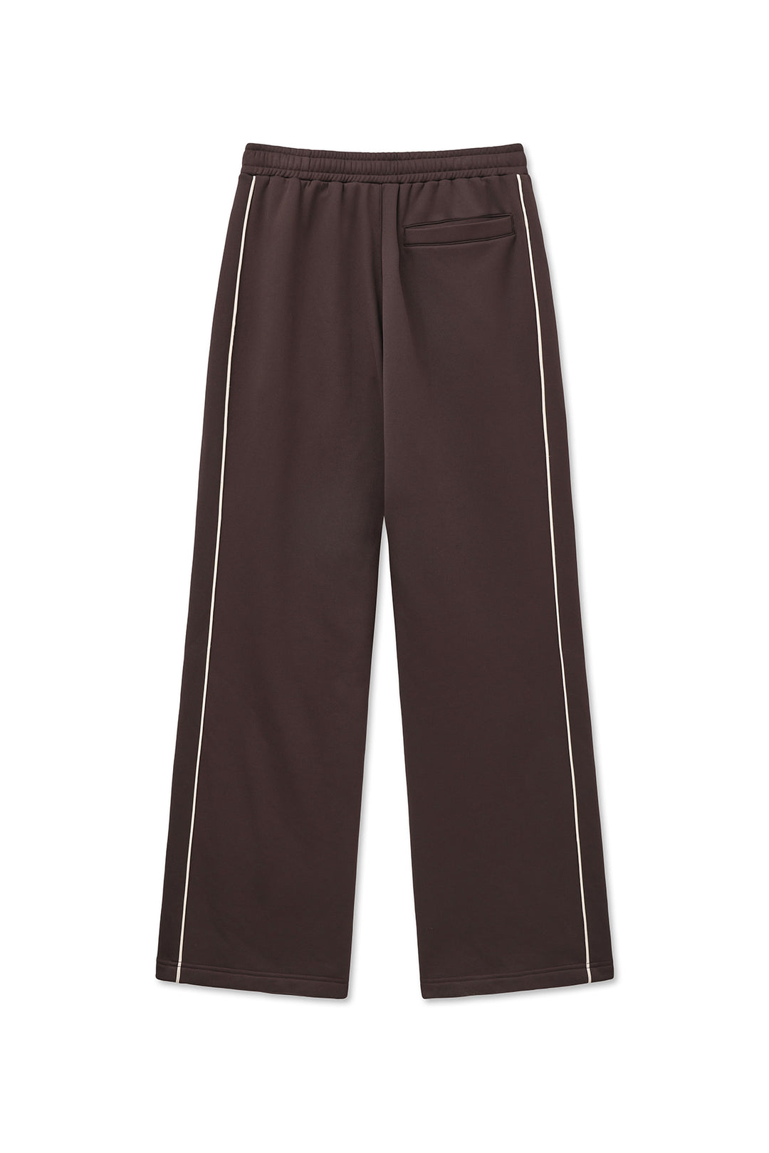 Matin Kim Heart Logo Track Pants — Brown
