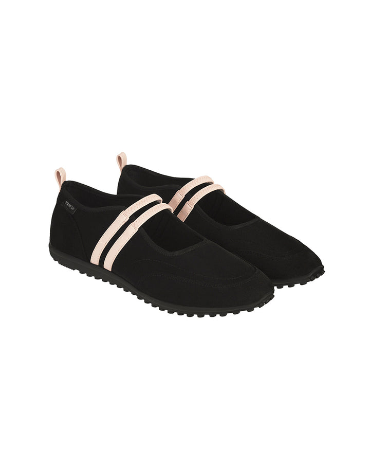 Stand Oil Strap Mary Jane Sneaker — Black Combi