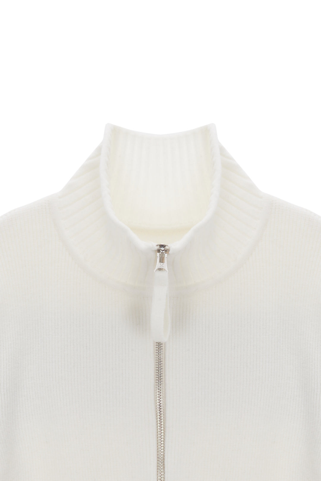 Matin Kim Spell Point Stripe Knit Cardigan — Ivory