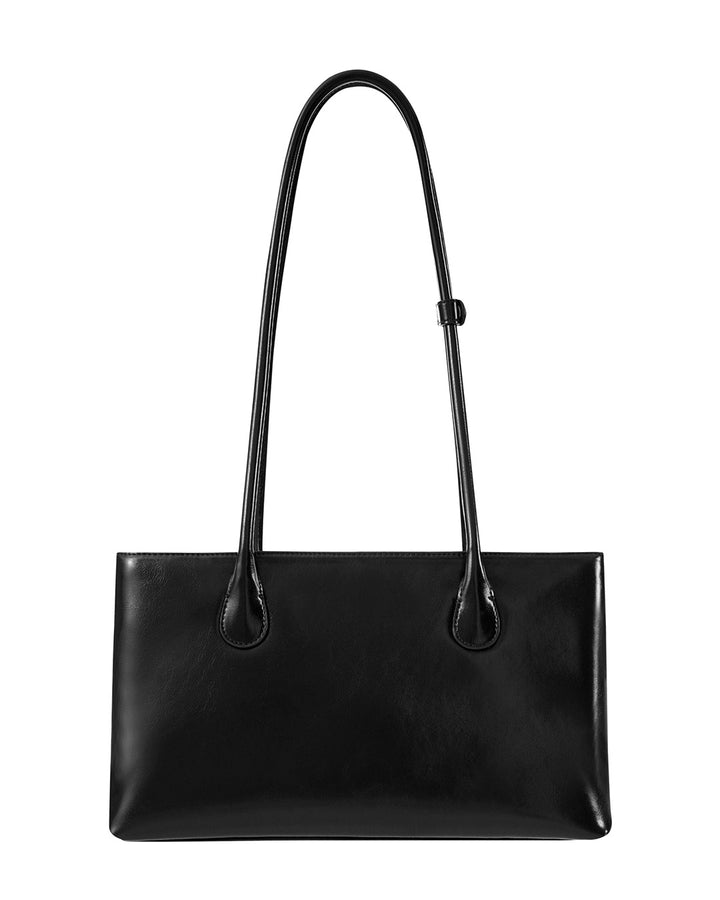 Stand Oil Square Low Bag — Black