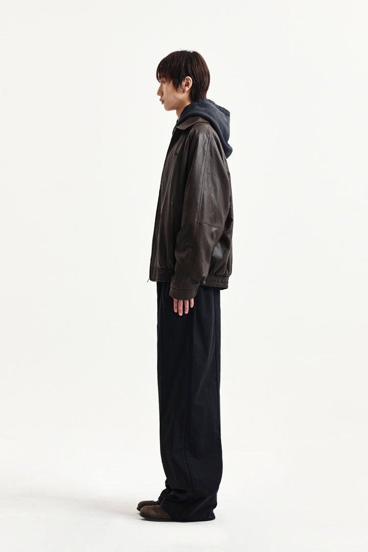 Matin Kim Multi Panel Wide Pants — Black