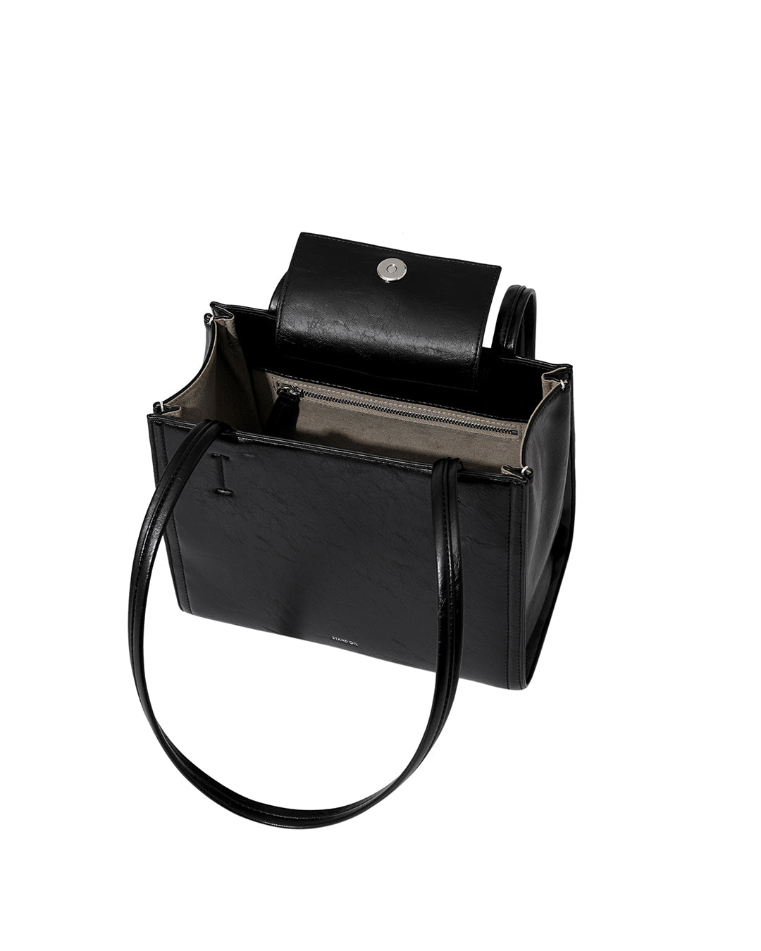 Stand Oil Oblong Mini Bag — Black