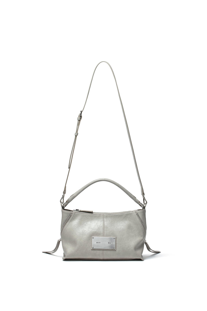 Matin Kim Side Zipper Two Way Bag — Gray