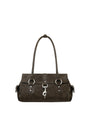 Stand Oil Beni Bag — Vintage Nubuck Crossbody — Brown