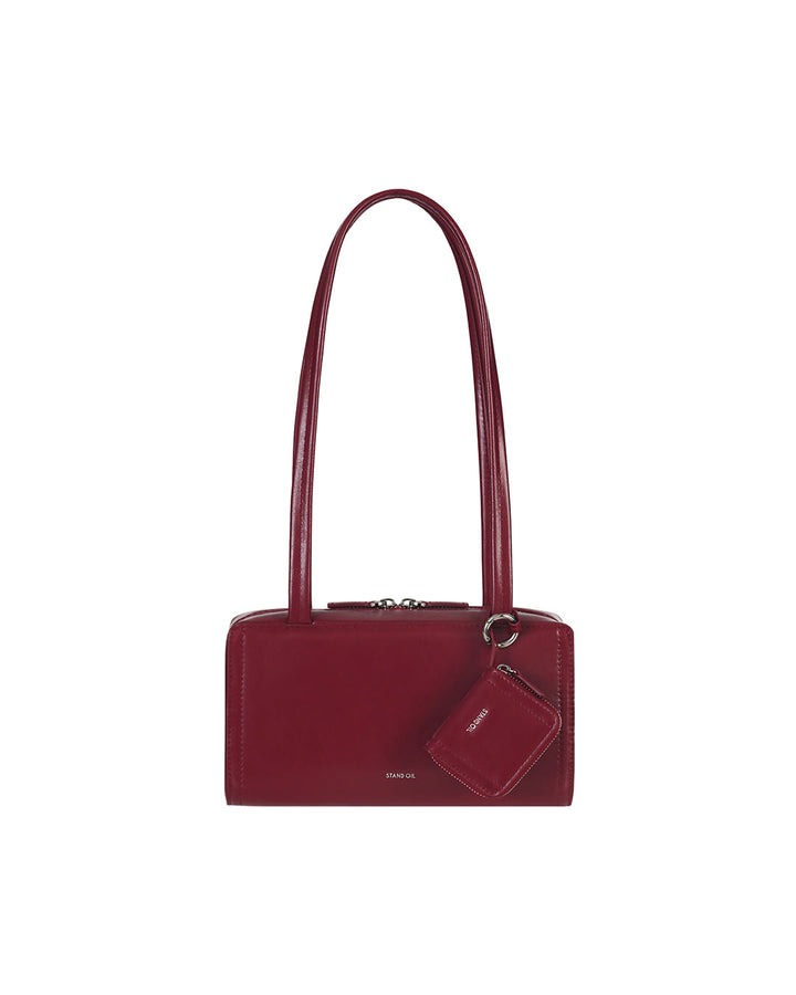 Stand Oil Post Bag — Square Box Shoulder — Red wine