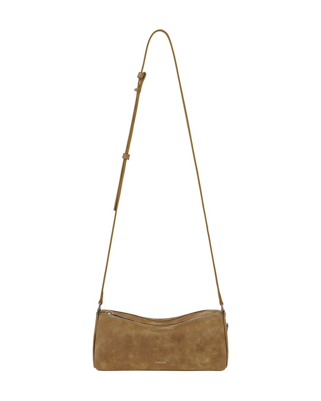 Stand Oil Chunky Bag — Nubuck Crossbody — Camel