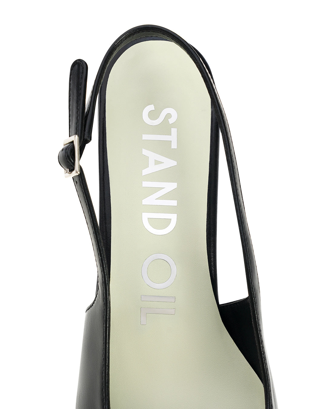 Stand Oil Rosie Slingbacks — Black