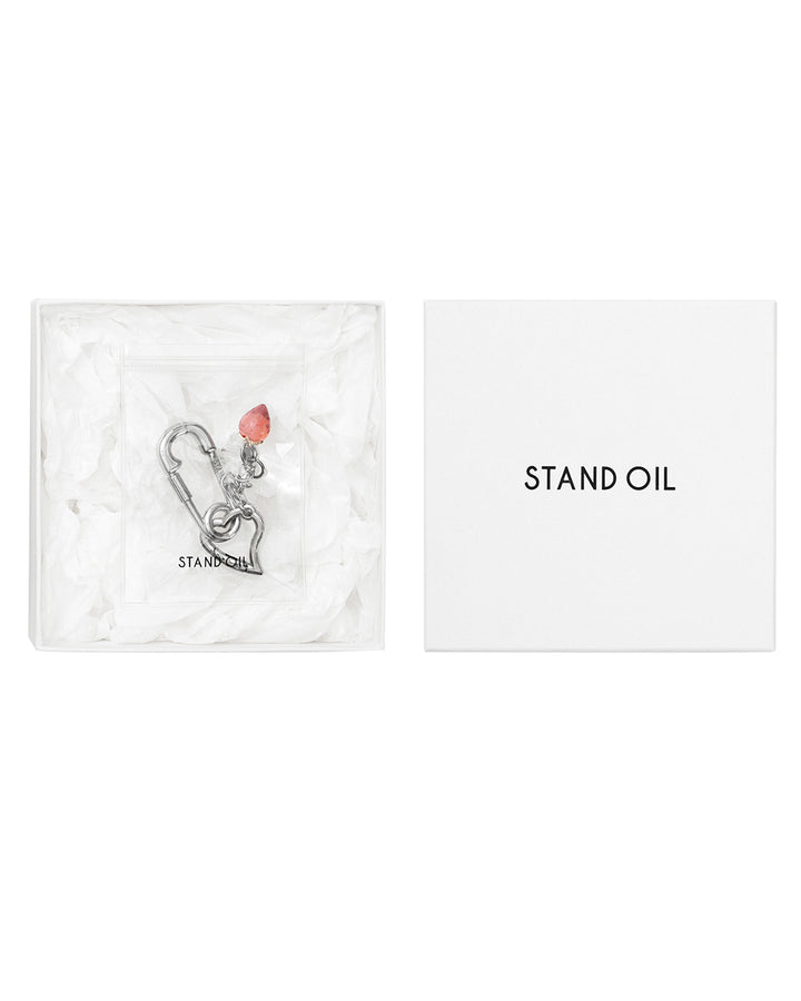 Stand Oil Dear Berry Keyring — Silver