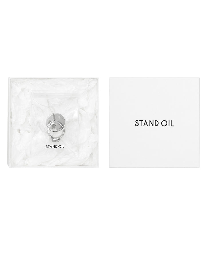 Stand Oil Bonbon Gripring — Candy-Inspired Bag Charm — Silver