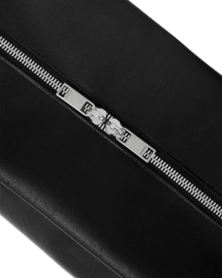 Stand Oil Zuni Bag — Washed Leather Crossbody — Black