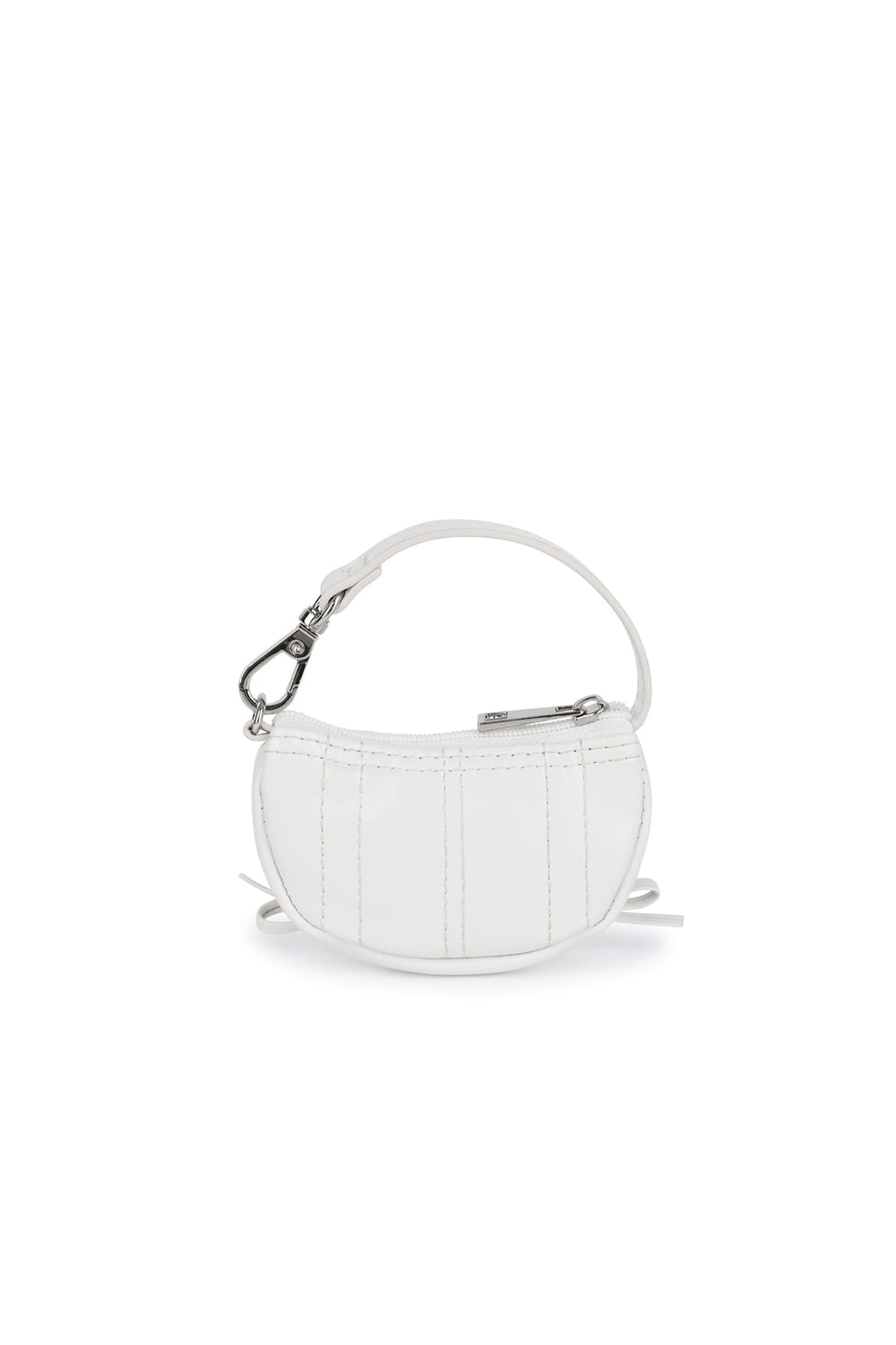 Matin Kim Half Shirring Ribbon Charm — Ivory
