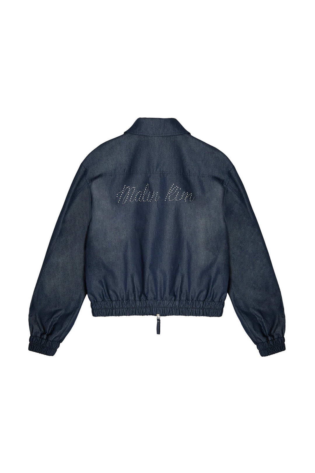 Matin Kim Western Detail Denim Blouson — Navy blue