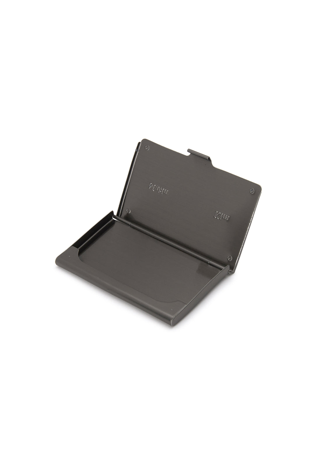 Matin Kim Signature Metal Business Card Case — Black