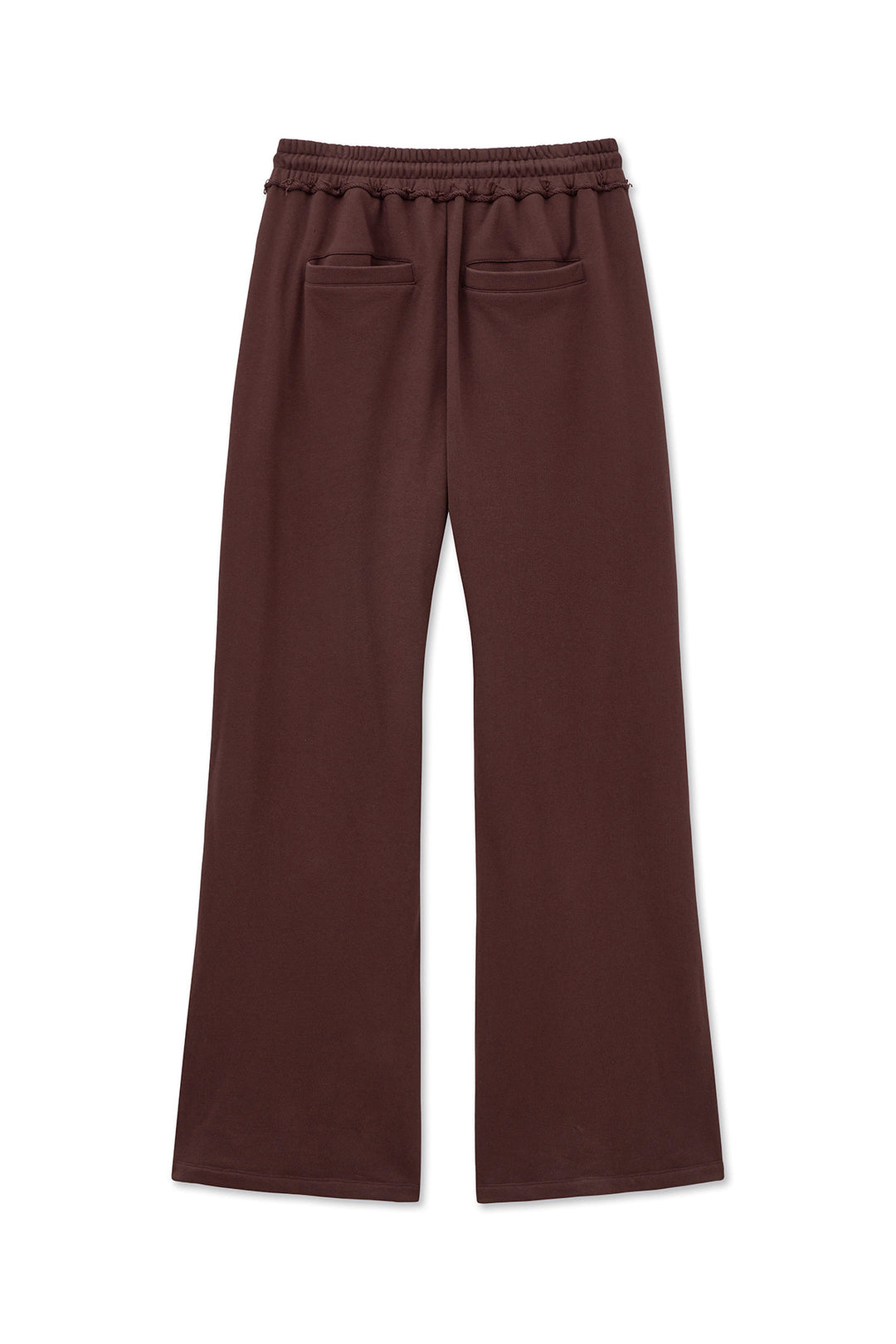 Matin Kim Drawstring Point Sweatpants — Burgundy
