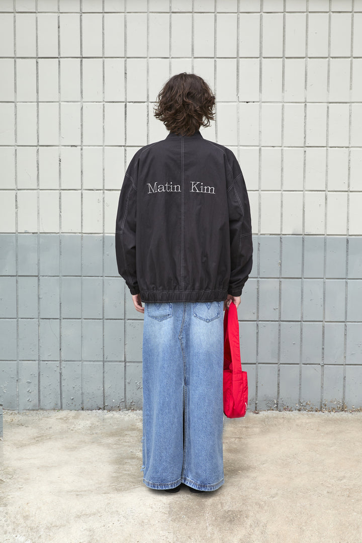 Matin Kim Utility Bomber Jumper — Black