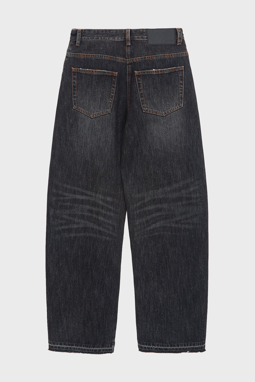 KIMMATIN Twisted Seam Denim — Dark — Gray