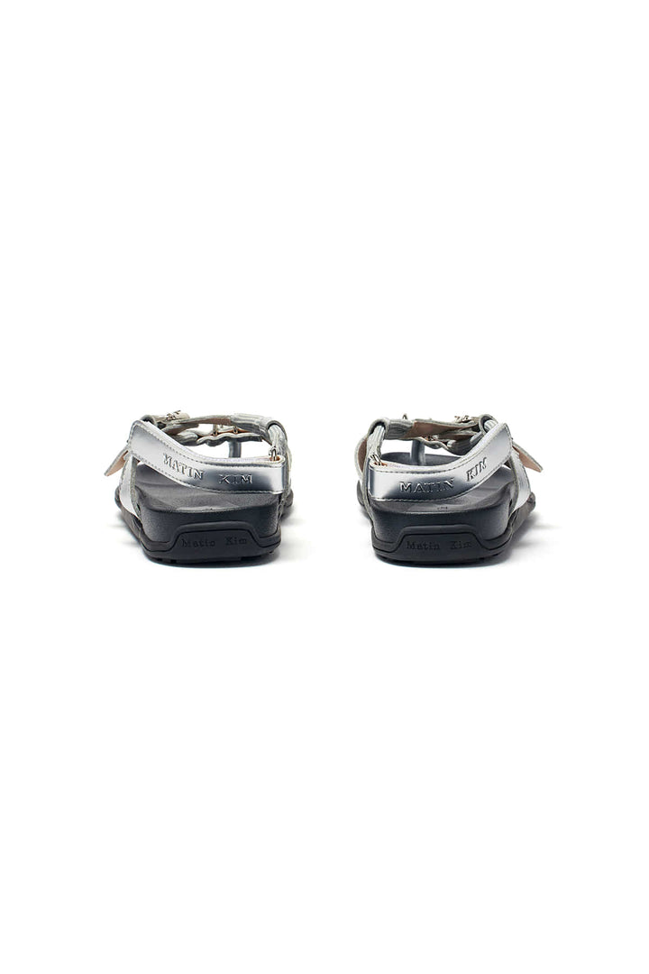 Matin Kim String Flip Flop Sandal — Silver