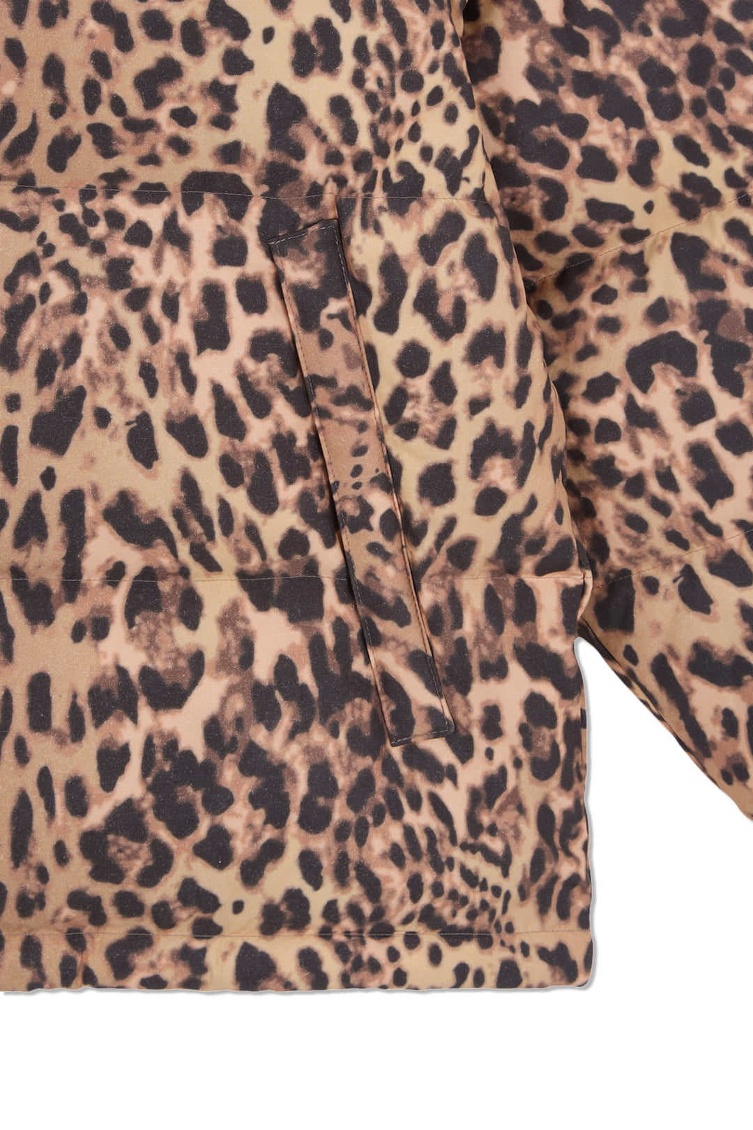 Matin Kim Leopard Down Jumper in Mix