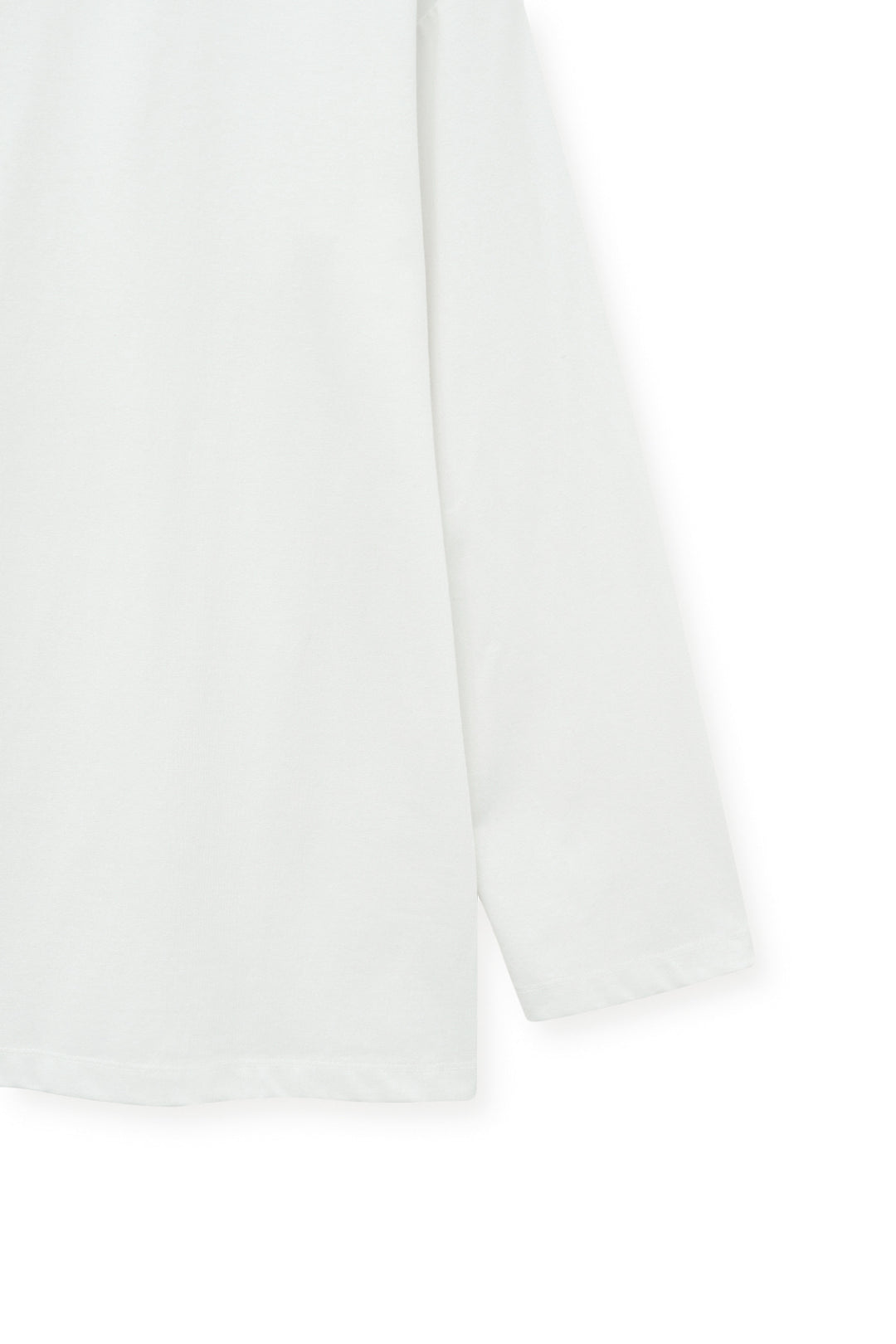Matin Kim Tuck Point Long Sleeve Top — White