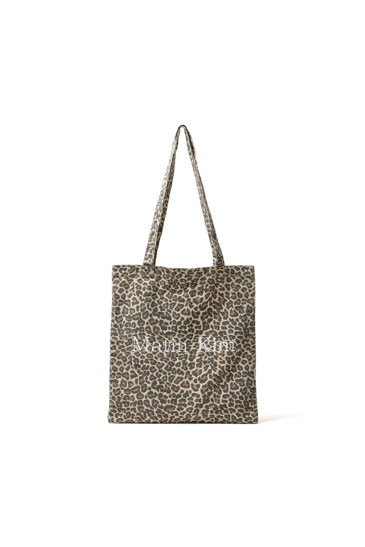 Matin Kim Leopard Ecobag in Mix