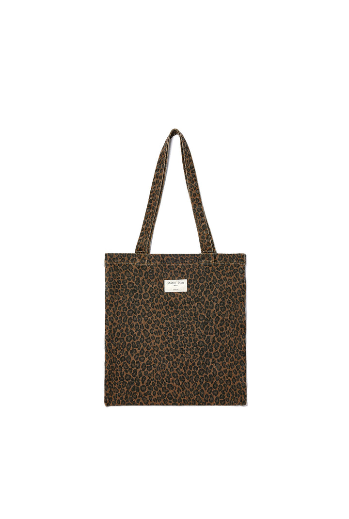 Matin Kim Leopard Eco Bag — Brown