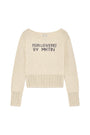 Matin Kim Punching Point Pullover — Ivory