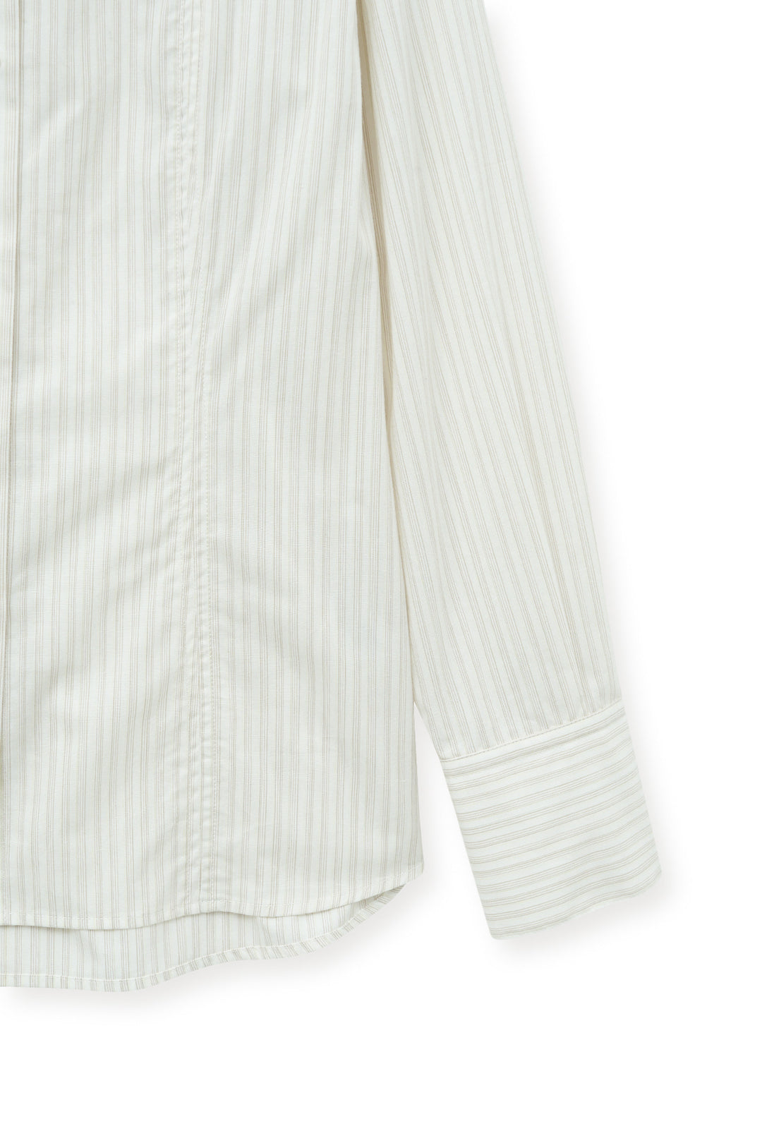Matin Kim Pocket Line Point Shirt — Beige