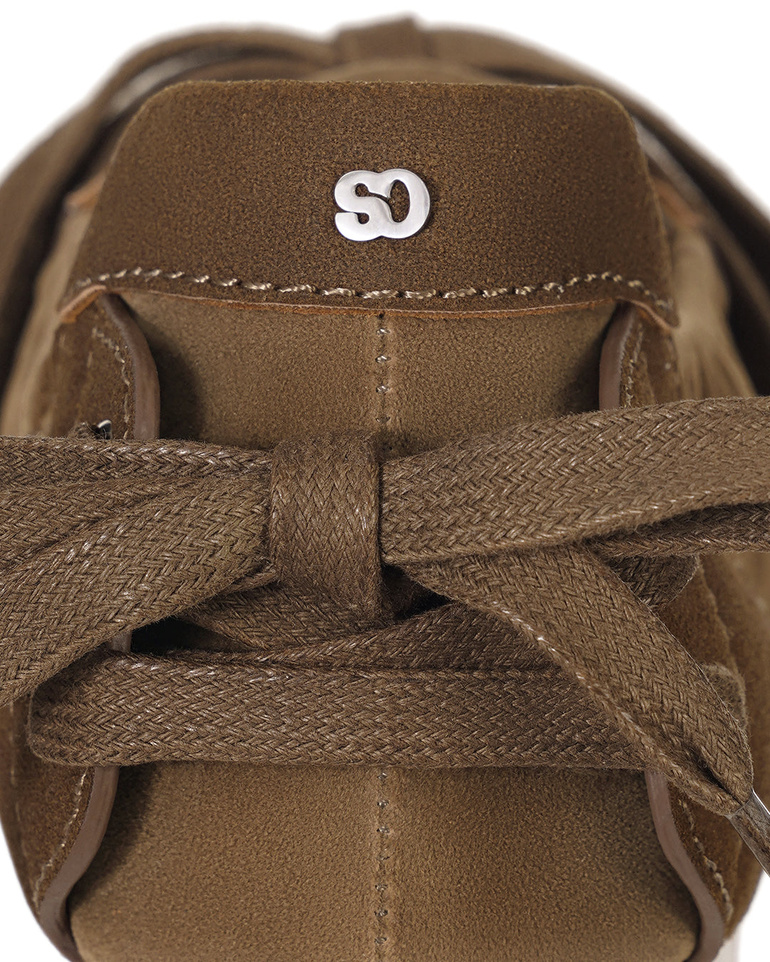 Stand Oil Double Tied Sneakers — Camel