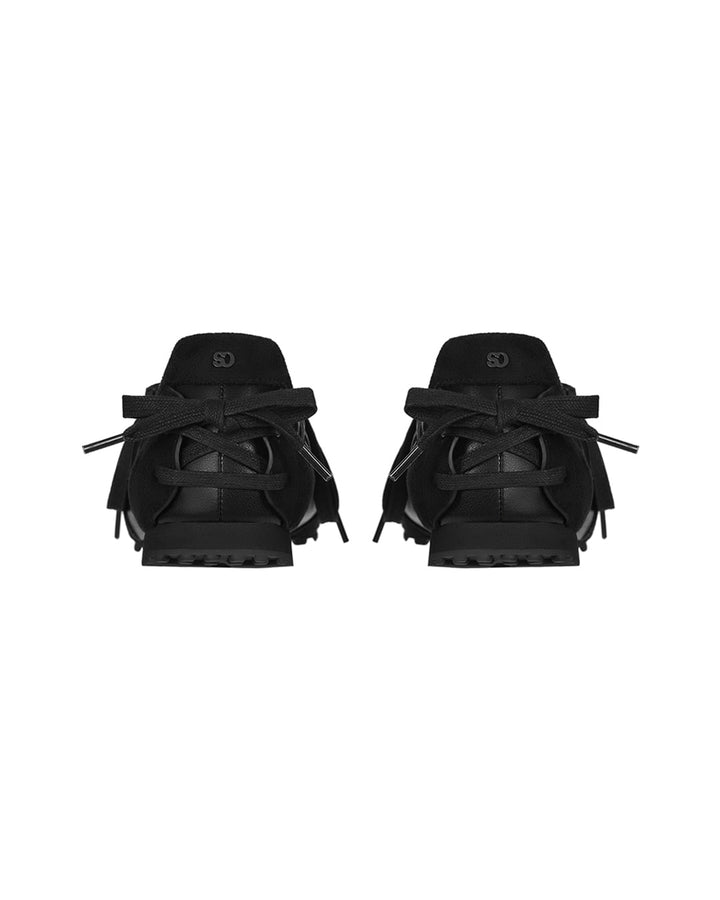 Stand Oil Double Tied Sneakers — Black