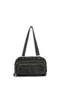Matin Kim Dust Denim One Pocket Shoulder Bag — Black