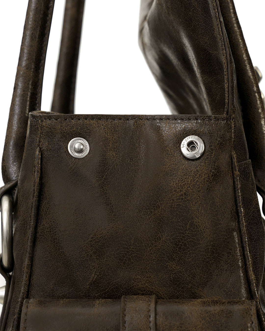 Stand Oil Beni Bag — Vintage Nubuck Crossbody — Brown