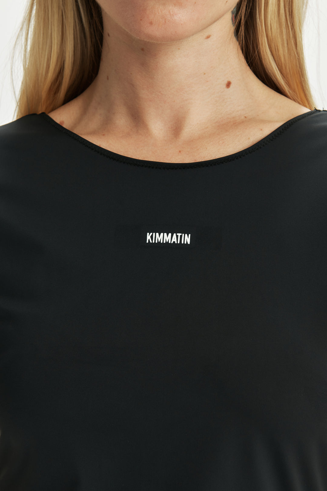 KIMMATIN Stretch Slimfit Bodysuit — Black