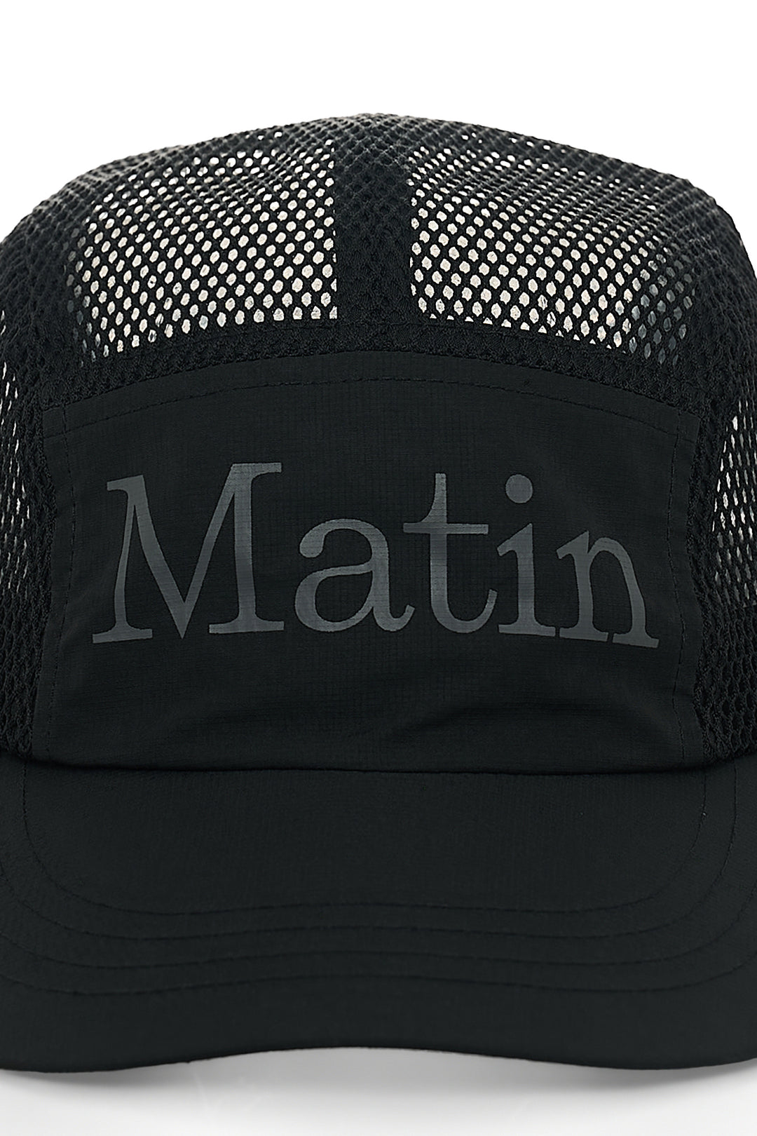 Matin Kim Light Mesh Cap — Black