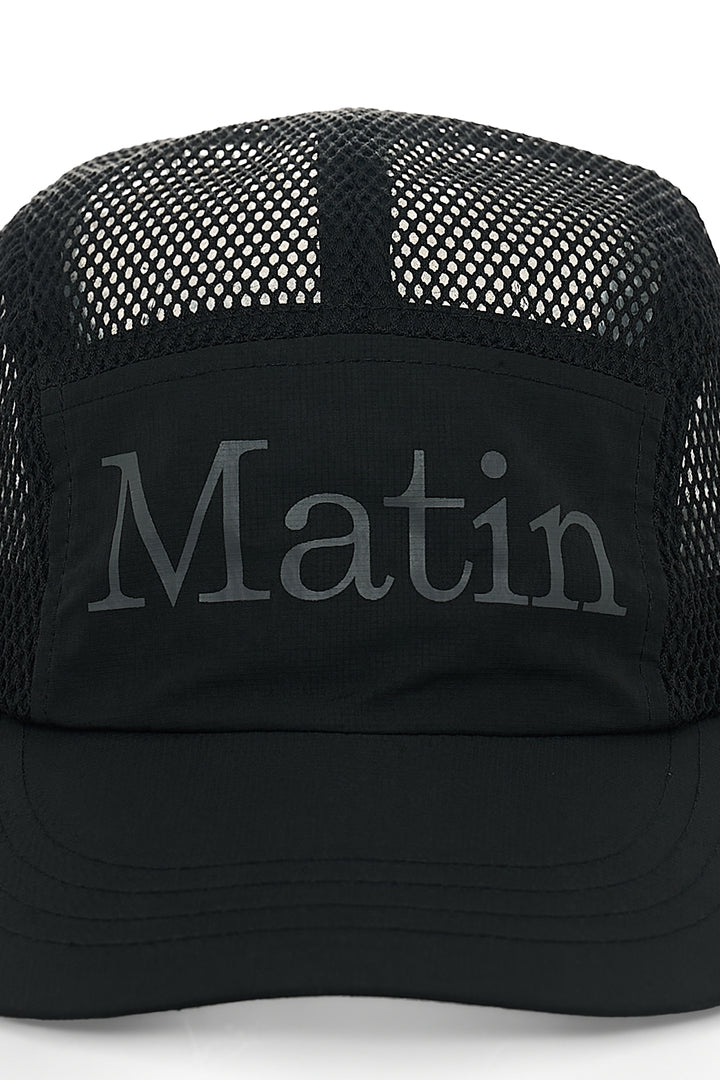 Matin Kim Light Mesh Cap — Black