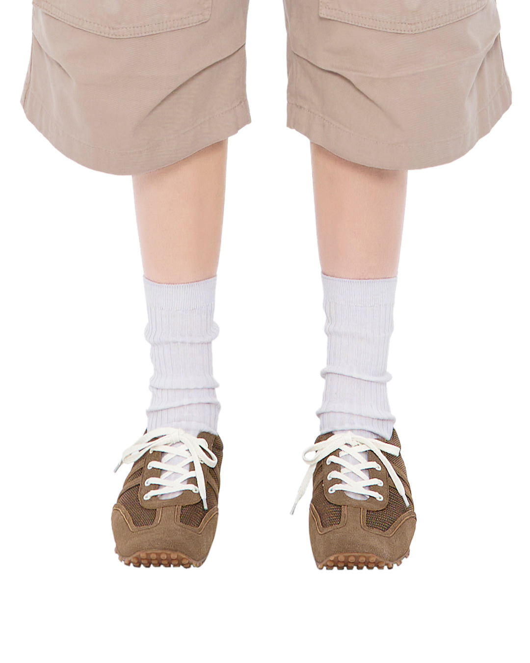 Stand Oil Morrow Square Sneakers — Brown