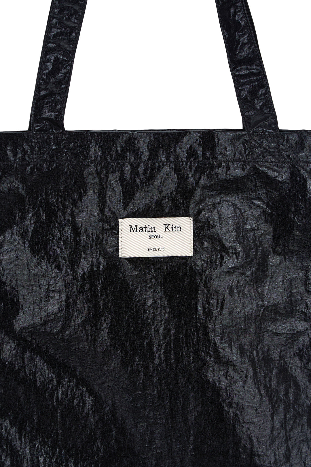 Matin Kim Palette Ecobag in Strong — Black