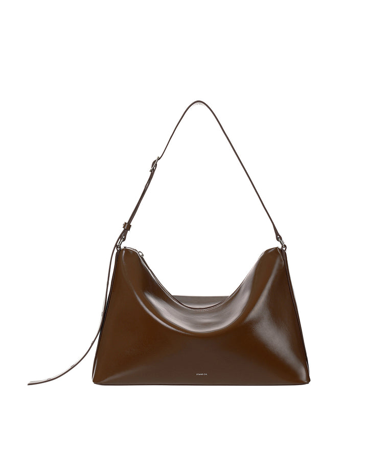Stand Oil Odd Bag — Soft Shoulder Crossbody — Brown