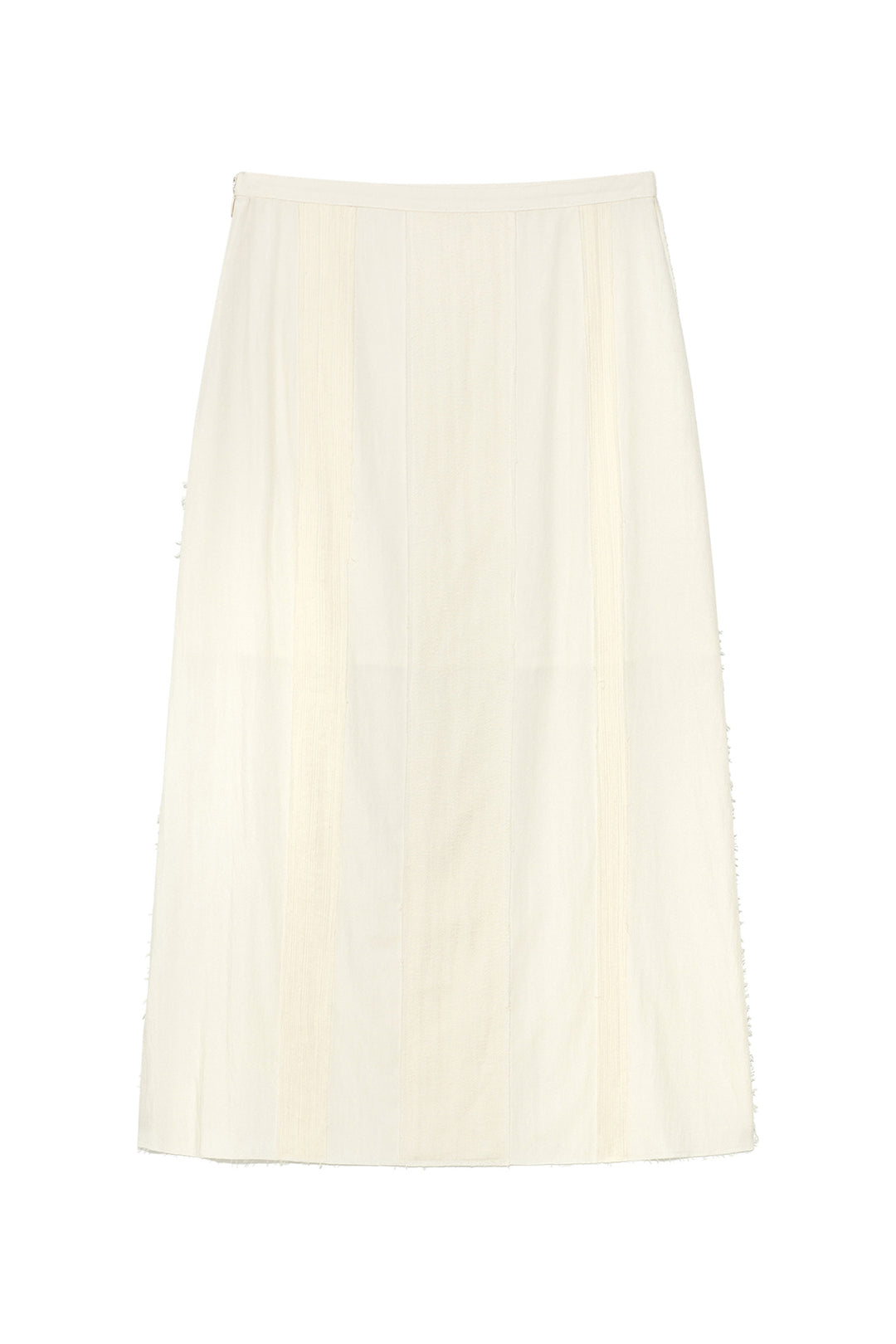 Matin Kim Hook and Eye String Long Skirt — Ivory