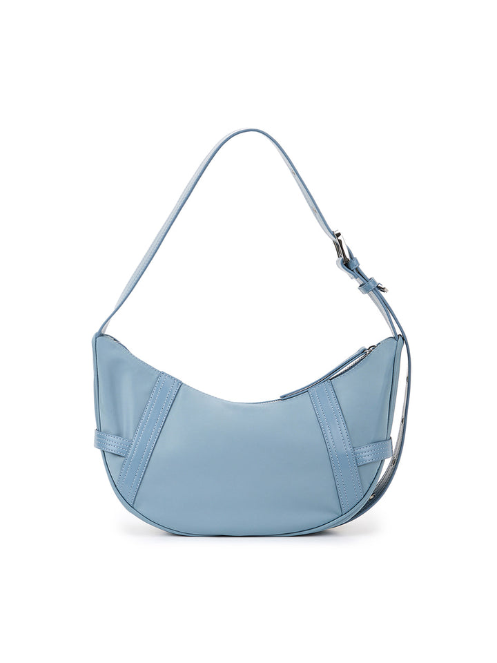 Matin Kim Fabric Arc Hobo Bag in Smoke — Blue