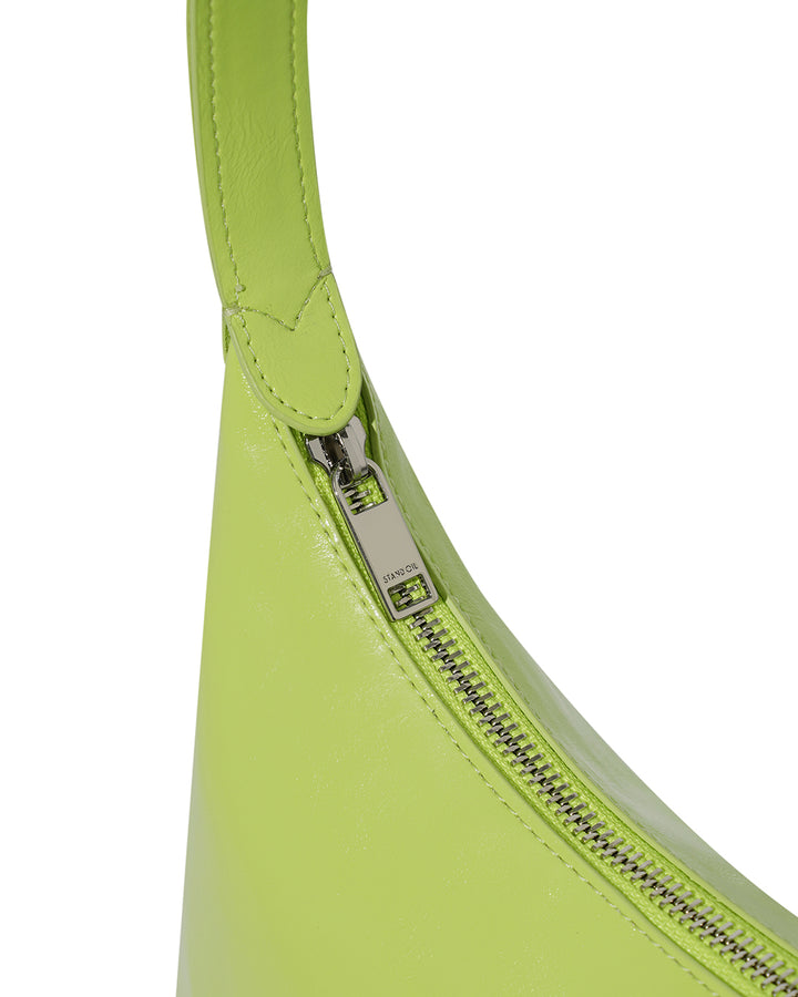 Stand Oil Plump Bag — Triangle Shoulder — Lime