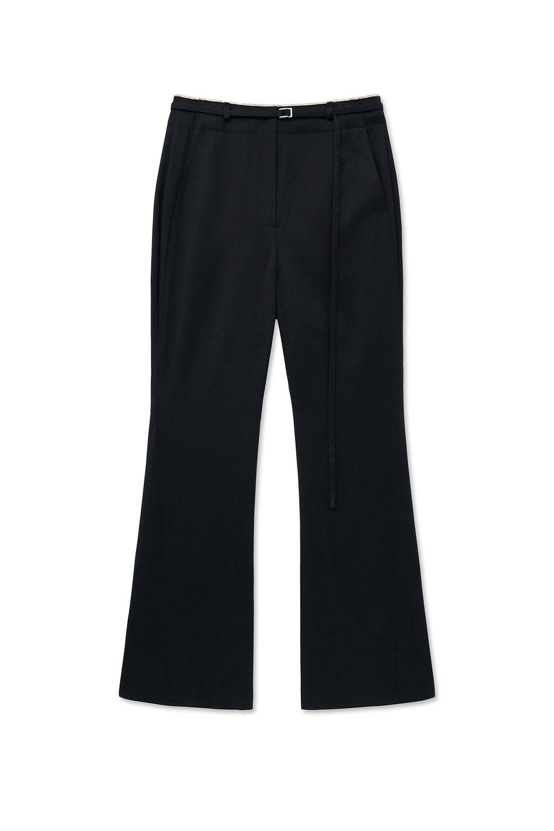 Matin Kim Cut Out Point String Trouser — Black