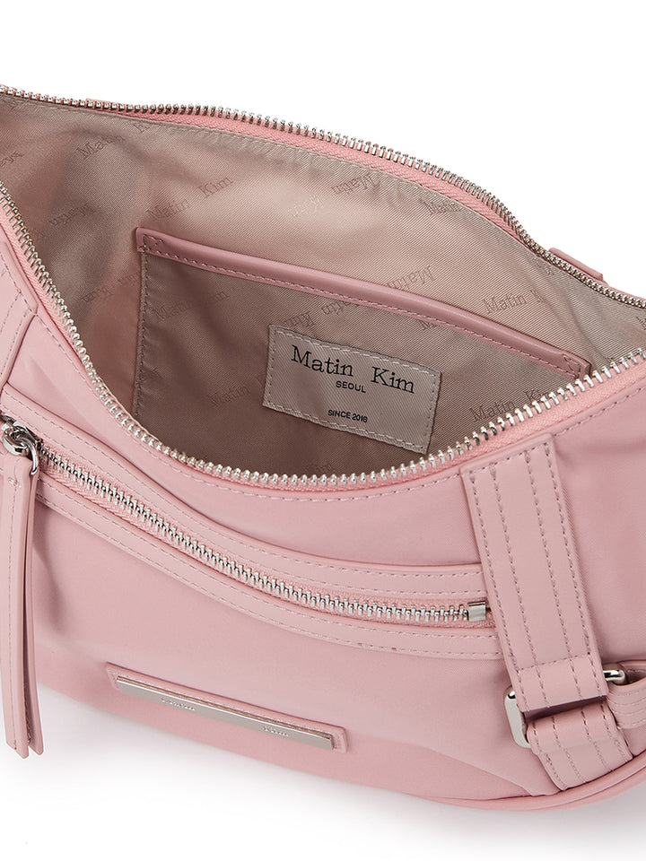 Matin Kim Fabric Arc Hobo Bag in Light — Pink