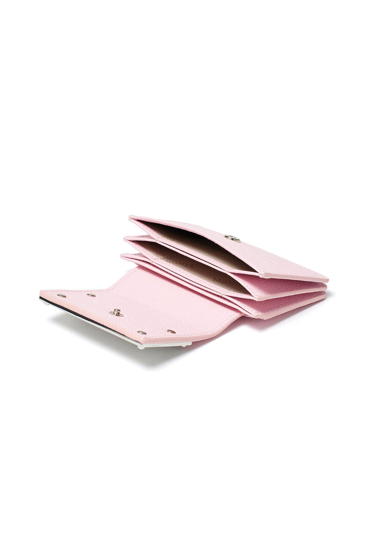 Matin Kim Accordion Wallet in Light — Pink